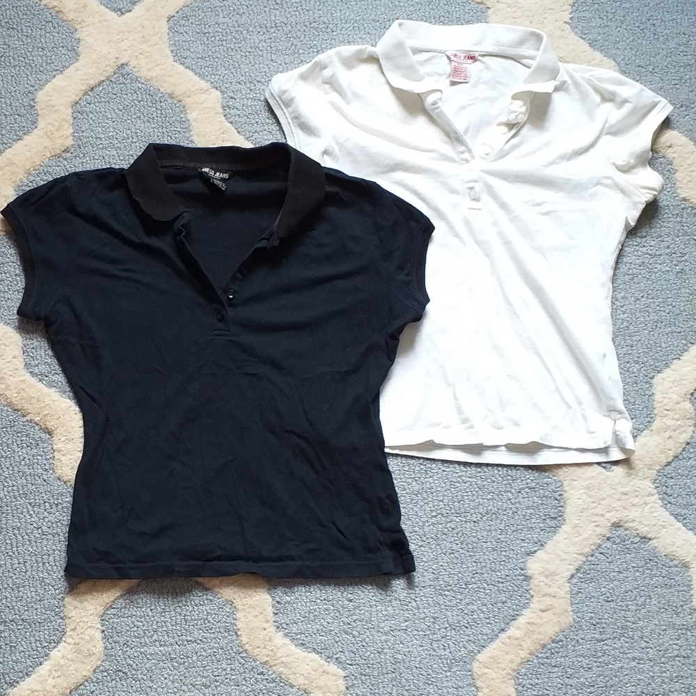 🗽 2 Guess polo collared shirts